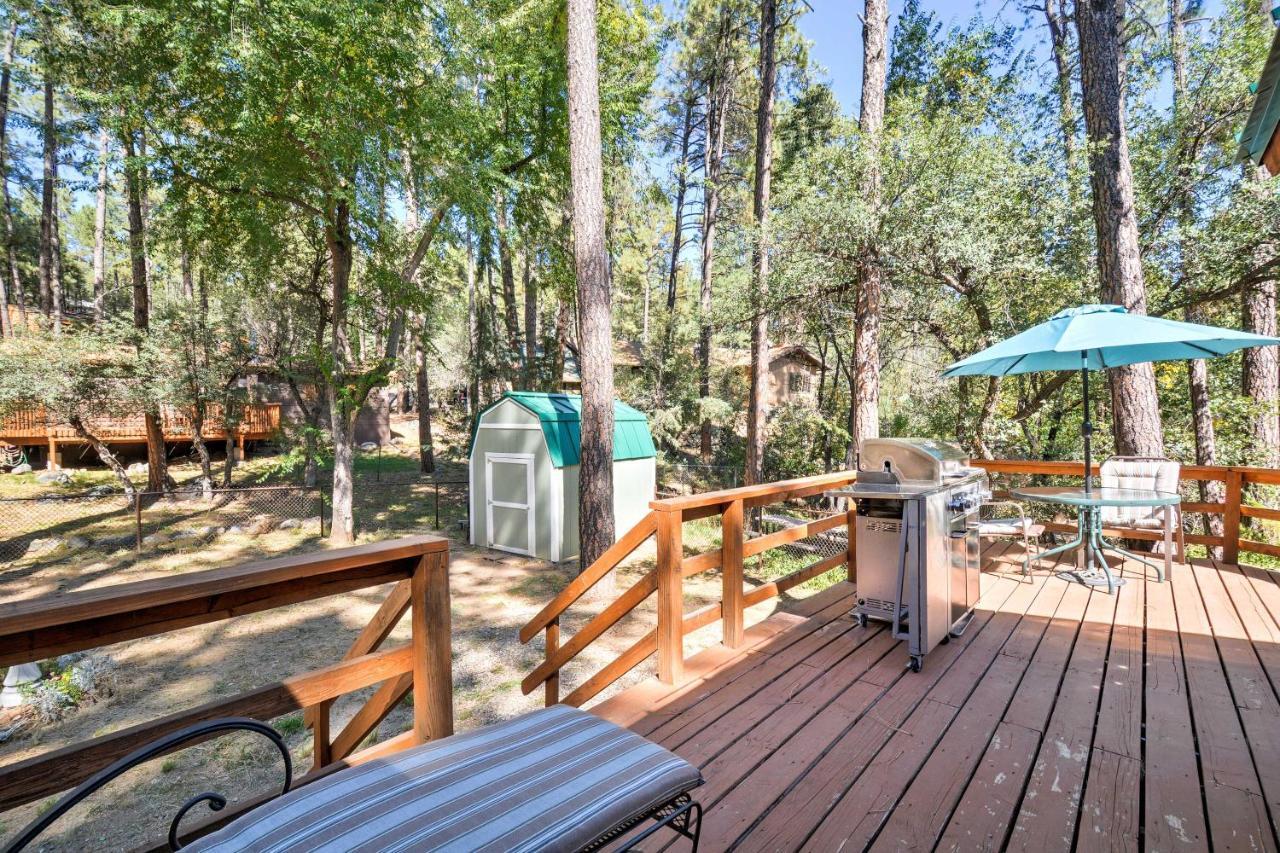 Cozy Cabin With Ac And Deck, 5 Mi To Downtown Prescottヴィラ エクステリア 写真