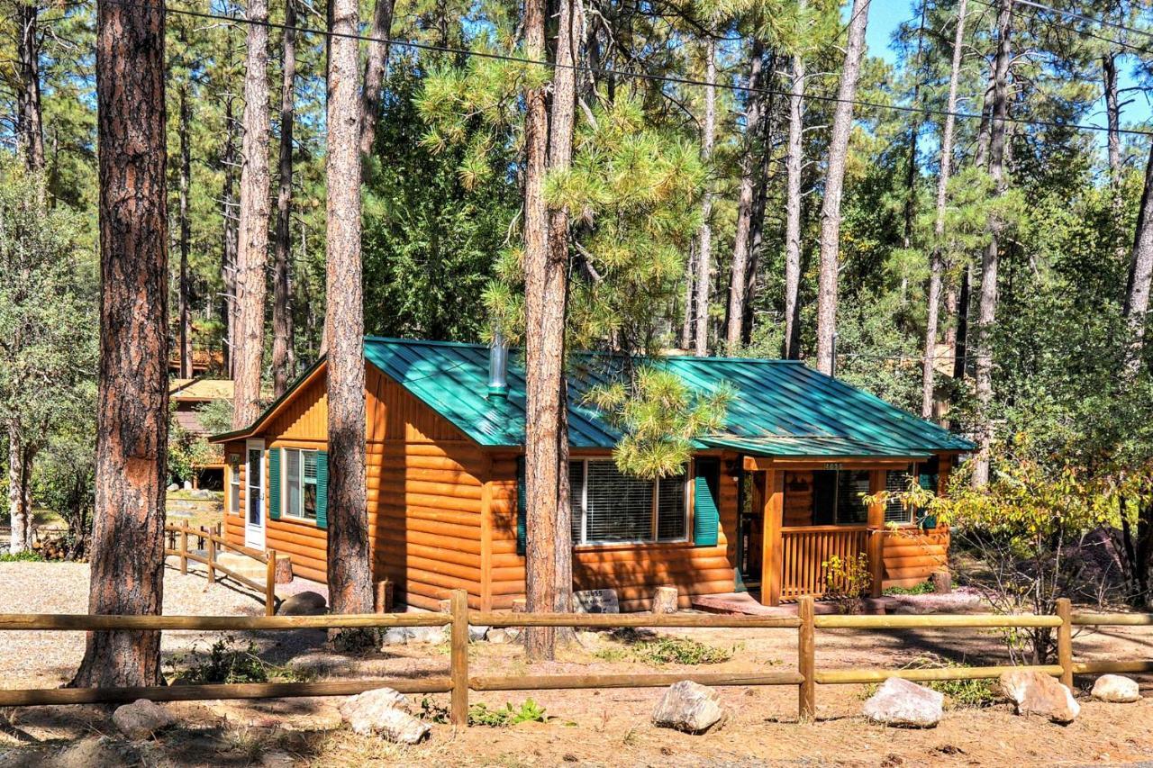 Cozy Cabin With Ac And Deck, 5 Mi To Downtown Prescottヴィラ エクステリア 写真